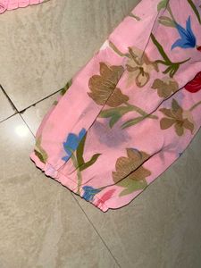 Floral Puff Sleeve Top