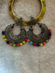 Pair Of Jhumke and chand Balliyan.