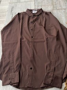 tan Formal Shirt