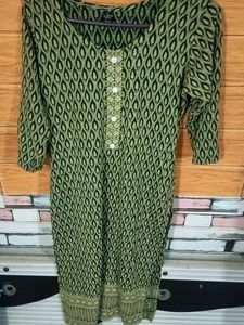 A Chinknkari Fully Embroidery Kurta