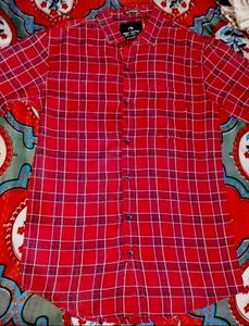 Red Checked Shirt Medium