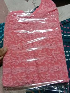 Sparkly Blue Embroidered Kurta