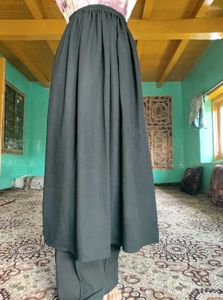 Black skirt A line
