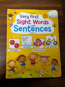 First Sight Words Book And Activity Cards