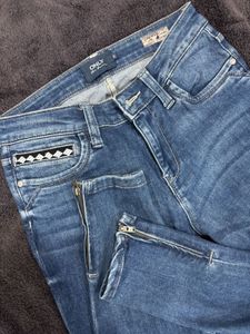 ONLY Blue Denim Skinny Jeans