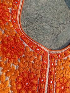 Elegant Embroidered Kurta