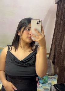 Sleeveless Black Top