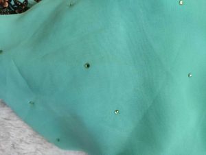 CYAN SAREE