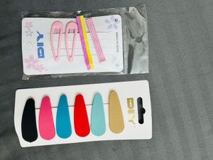 Colorful Hair Clip Set