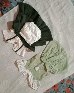 Baby Girls Clothing Set - 3 Pieces