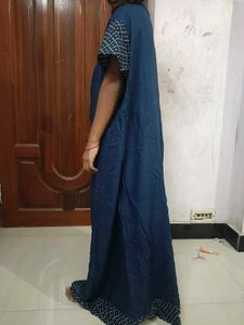 Comfy Navy Blue Maxi Dress