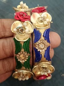 Floral Bangle Set