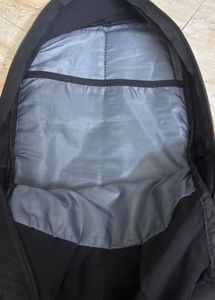 Black korean backpack
