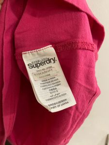 Pink Superdry Vintage Tee