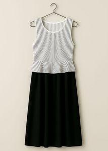 Striped Sleeveless Dress