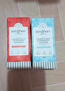 Dot &amp; Key Face Serums - Strawberry &amp; Blueberry