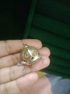 92.5 Silver Filigree Amethyst Jhumkies