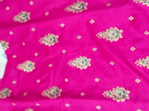 Silk Suit With New Sare