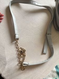 Grey Sailor Crescent Moon Cat Sling Bag