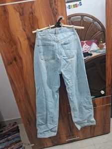 Ripped Light Wash Jeans