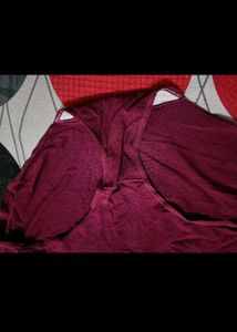 Maroon Colour Pre Loved Penty Used ,