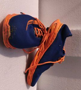Fila Blue and Orange Sneakers