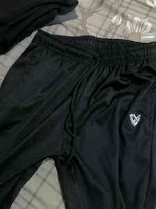 Black Athletic Track Pants
