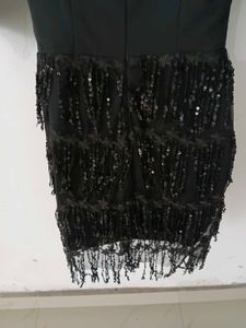 BLACK SEXY COREAN DRESS