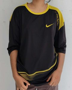 Nike Black &amp; Yellow Sport Tee – Unisex