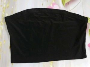 (1120)Basic Black Tube Top