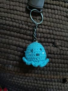 Chrochet Keychain Of Octopus