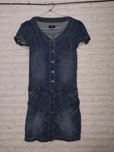 ONLY Denim Bodycon Dress