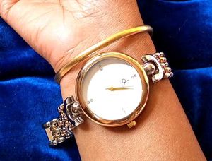 CK Women&#39;s Two-Tone Bracelet Watch