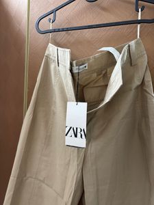 Beige Cargo Pants
