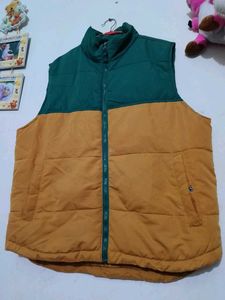 Color Block Puffer Vest