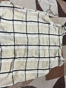 Plaid Button-Up Tank