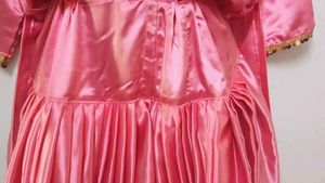 Satin Salwar Suit Pink