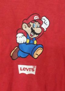 Levis X Mario Red Tsirt (Exclusive)