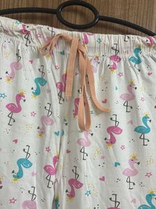 Flamingo Print Lounge Pants