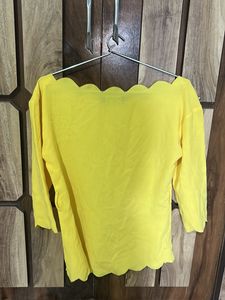 Designer Yellow Top