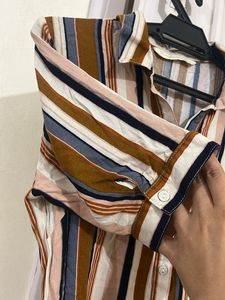 Peach Color Shirt dress