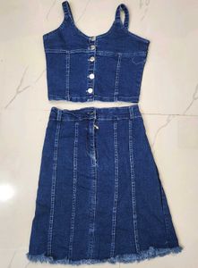 Denim Co-ord Set