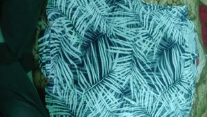 Leaf Print Casual Shorts for beach
