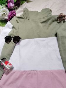 Colorblock Half-Zip Fleece Sweatshirt | Cozy Winte