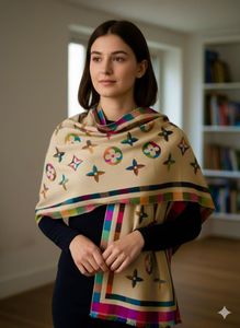 Semi Winter LV Monogram Luxury Scarf Unisex😍