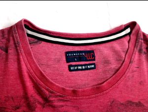 Red T-shirt For Men