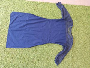 Elegant Blue Lace Kurta