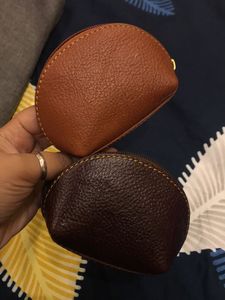 Leather Coin Purses (Set of 2)