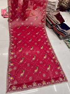 Vintage Look Georgette Duptta