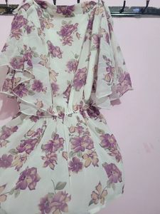 Pink Floral Top
